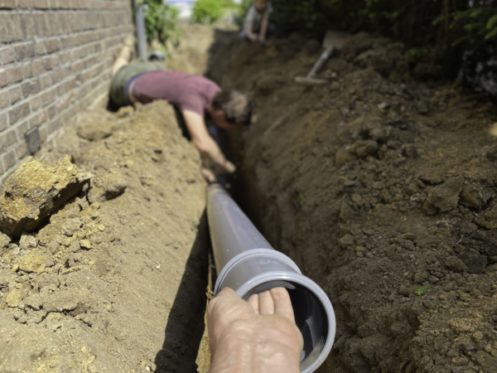 Residential Home Sewer Line Outdoor in Wheeling, IL