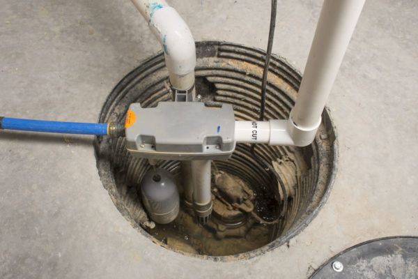 Basement Installed Sump Pump for Backup Water System in Wheeling, IL